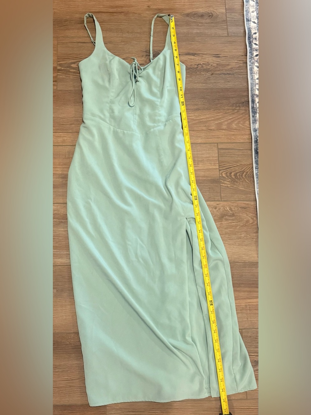Abercrombie & Fitch Women's Green Dress - Picture 3 of 7